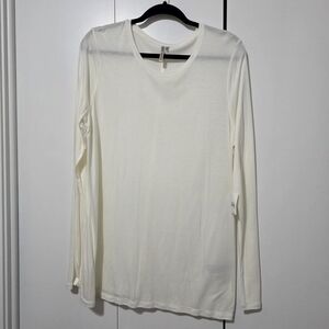 Banana Republic Cream Long Sleeve Shirt Size XL (NWT)